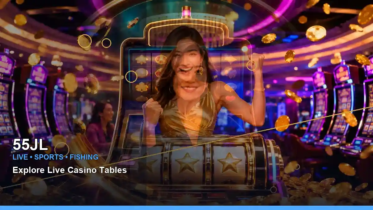 55JL VIP gaming lounge with a close-up composition for Philippine players